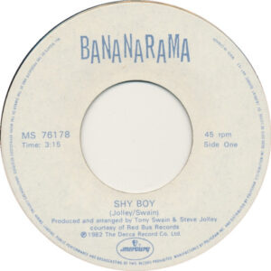 Shy Boy by Bananarama