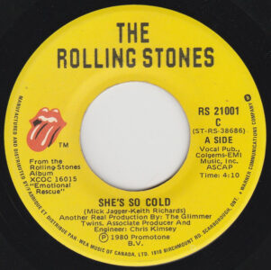 She's So Cold by the Rolling Stones