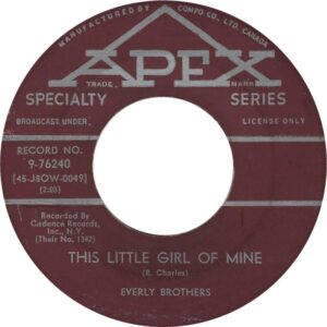 This Little Girl Of Mine by the Everly Brothers
