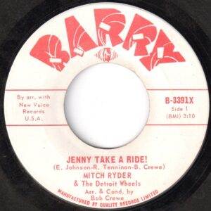 Jenny Take A Ride! by Mitch Ryder and the Detroit Wheels