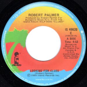 Looking For Clues by Robert Palmer