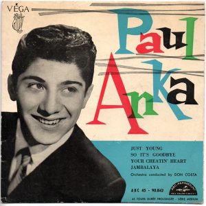 Just Young by Andy Rose/Paul Anka