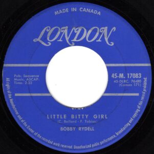 Little Bitty Girl by Bobby Rydell