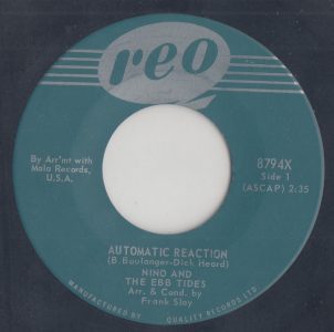 Automatic Reaction by Nino & The Ebb Tides