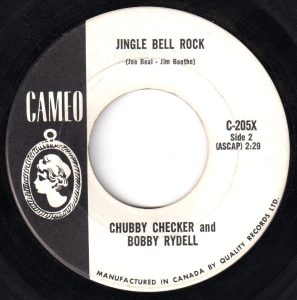 Jingle Bell Rock by Chubby Checker and Bobby Rydell