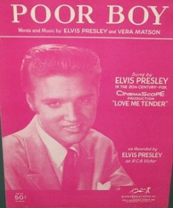 Poor_Boy_sheet_music_1956_Elvis_Presley