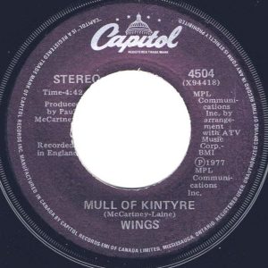 Mull Of Kintyre by Wings