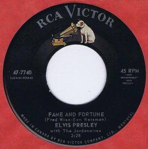 Fame And Fortune by Elvis Presley