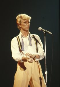 David Bowie 'Serious Moonlight Tour' warm-up gig at Forest National, Brussels, Belgium - May 1983