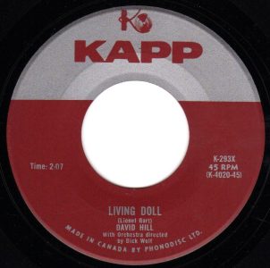 Living Doll by Cliff Richard/David Hill