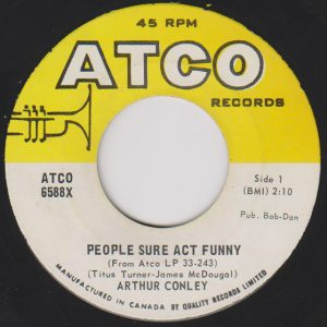 People Sure Act Funny by Arthur Conley