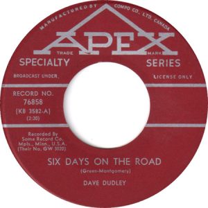 Six Days On The Road by Dave Dudley