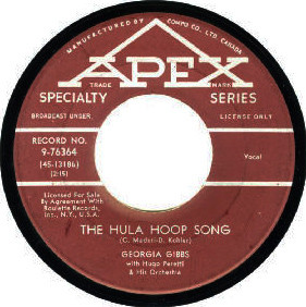 The Hula Hoop Song by Georgia Gibbs
