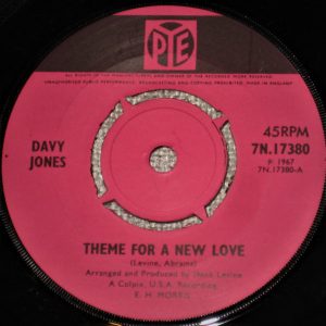 Theme For A New Love by Davy Jones