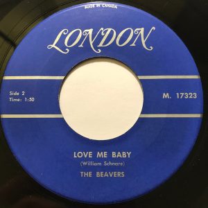 Chantilly Lace/Love Me Baby by the Beavers