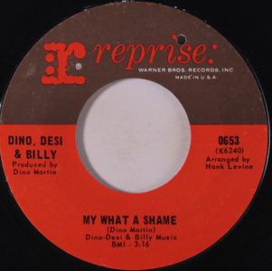 My What A Shame by Dino, Desi & Billy