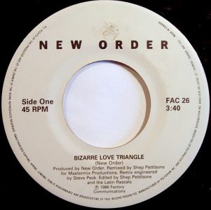 Bizarre Love Triangle by New Order