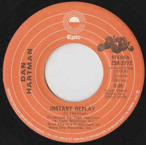 Instant Replay by Dan Hartman