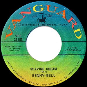 Shaving Cream by Benny Bell