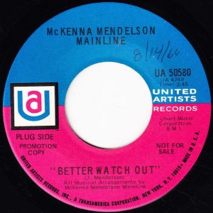 Better Watch Out by McKenna Mendelson Mainline