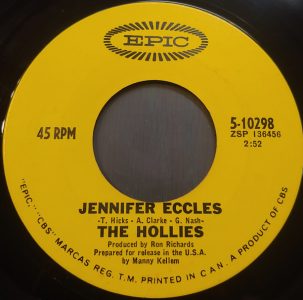 Jennifer Eccles by the Hollies