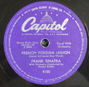 French Foreign Legion by Frank Sinatra