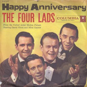 Happy Anniversary by the Four Lads