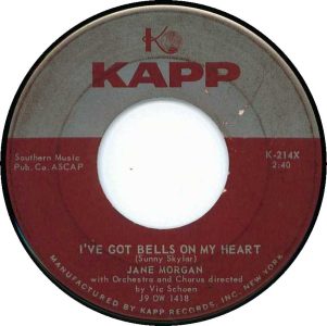 I've Got Bells On My Heart by Jane Morgan