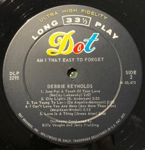 Love Is A Thing by Debbie Reynolds