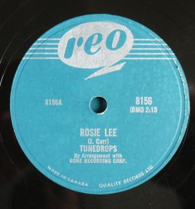 Rosie Lee by the Tunedrops