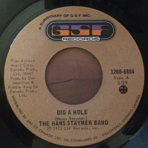 Dig A Hole by the Hans Staymer Band