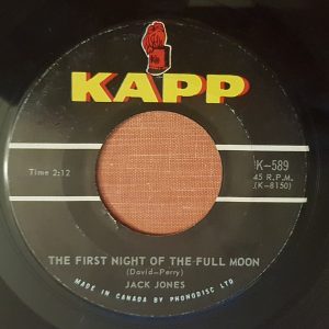 The First Night Of The Full Moon by Jack Jones