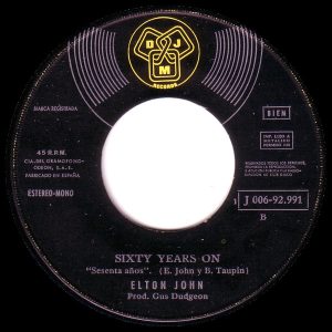 Sixty Years On by Elton John