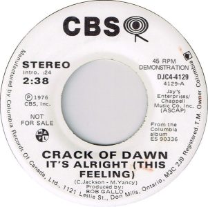 It's Alright by Crack Of Dawn