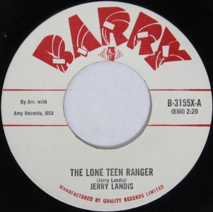 The Lone Teen Ranger by Jerry Landis