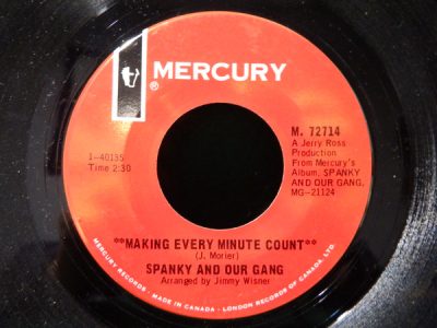 Making Every Minute Count by Spanky and Our Gang