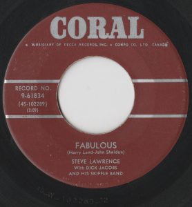 Fabulous by Steve Lawrence