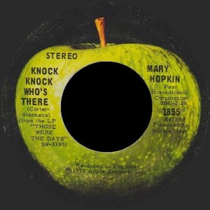 Knock Knock Who’s There by Mary Hopkin