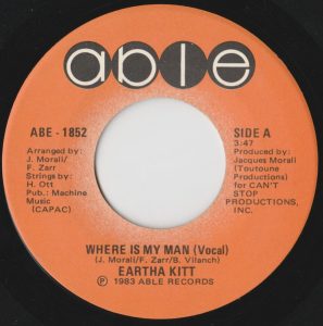 Where Is My Man by Eartha Kitt