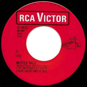 Mister Nico by Four Jacks and a Jill