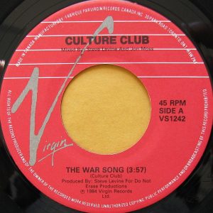 The War Song by the Culture Club