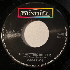 It's Getting Better by Mama Cass