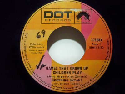 Games That Grown Up Children Play by Browning Bryant