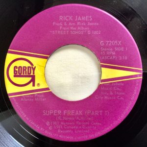 Super Freak by Rick James