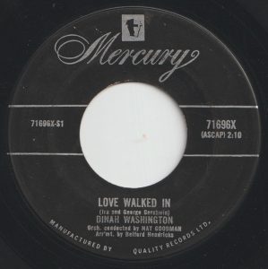 Love Walked In by Dinah Washington
