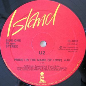 Pride (In The Name Of Love) by U2