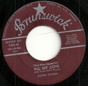(You Were Made For) All My Love by Jackie Wilson