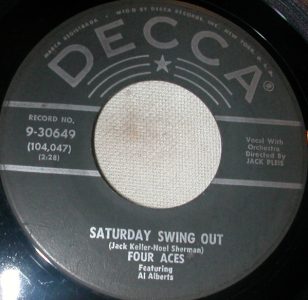 Saturday Swing Out by Four Aces