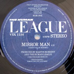 Mirror Man by Human League Mirror Man by Human League