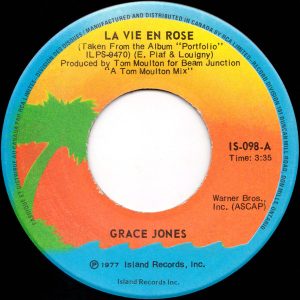 La Vie En Rose by Grace Jones